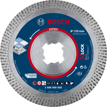 Ny äkta Bosch 2608900658 Expert Hard Ceramic Diamond Cutting Disc