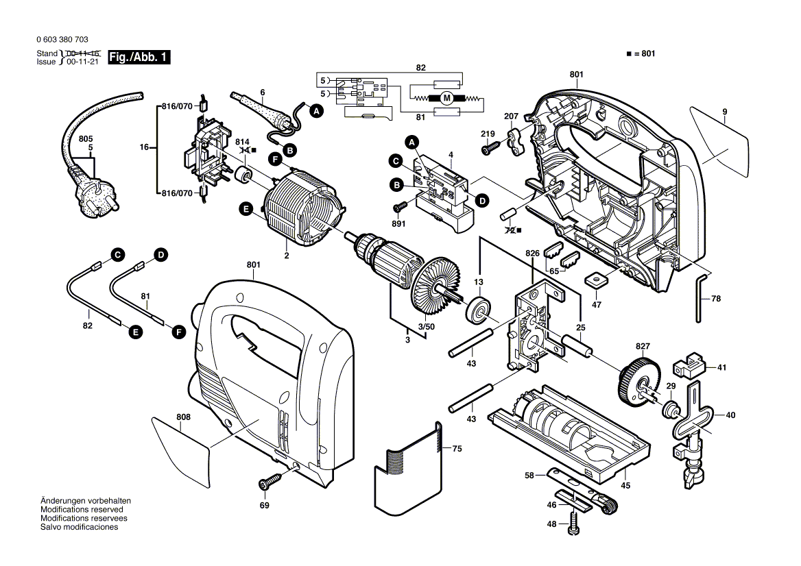 Ny ekte Bosch 2605801038 vanlig lager