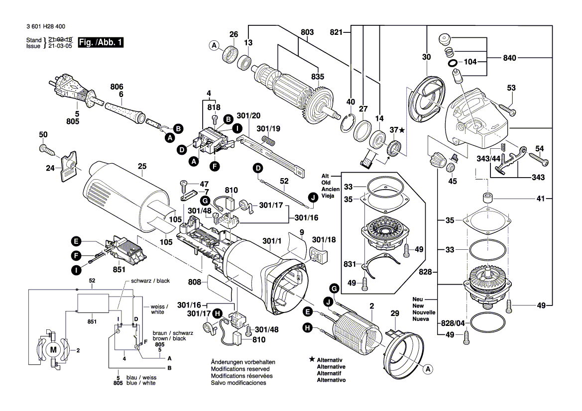 Neuer Original Bosch 16072335CG Geschwindigkeitsregler 