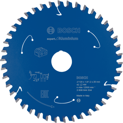 Nieuwe echte Bosch 2608644534 Expert voor aluminium circulaire zaagmes voor