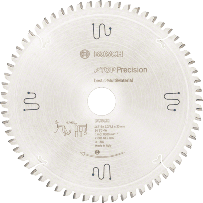 New Genuine Bosch 2608642097 Best for Multi Material Circular Saw Blade For