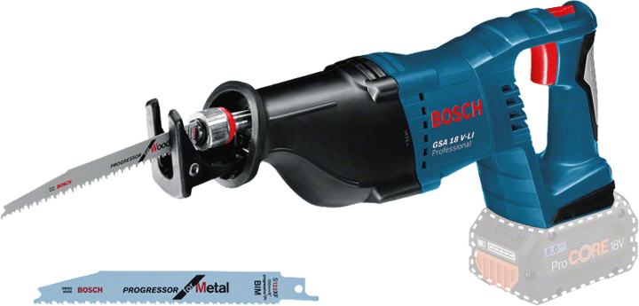 Ny äkta Bosch 060164J000 GSA 18V-LI Professional trådlös åter- och återgående såg