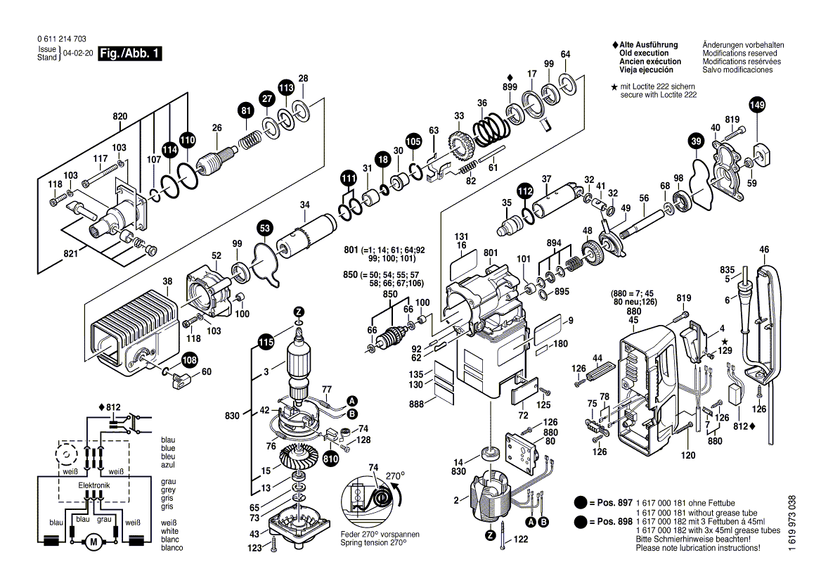 Ny ekte Bosch 1611110481 Produsentens typeskilt