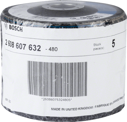 Neu Original Bosch 2608607632 N377 Best for Metal Reinigungsscheibe Für kleine Winkel