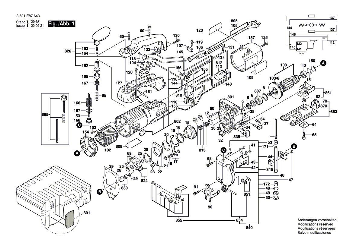 Uusi aito Bosch 1619P31119 Valmistajan nimikilpi