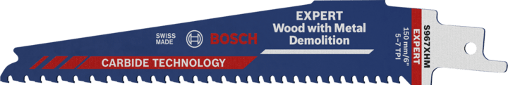 Nouveau véritable bosch 2608900397 Bois d'experts avec lame de démolition en métal S967xhm lame