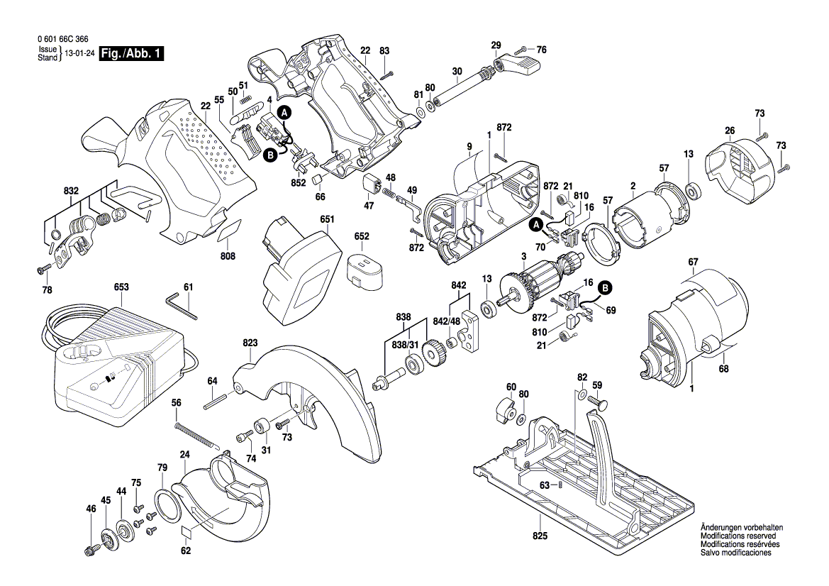 Uusi aito Bosch 2610941037 Suojakansi