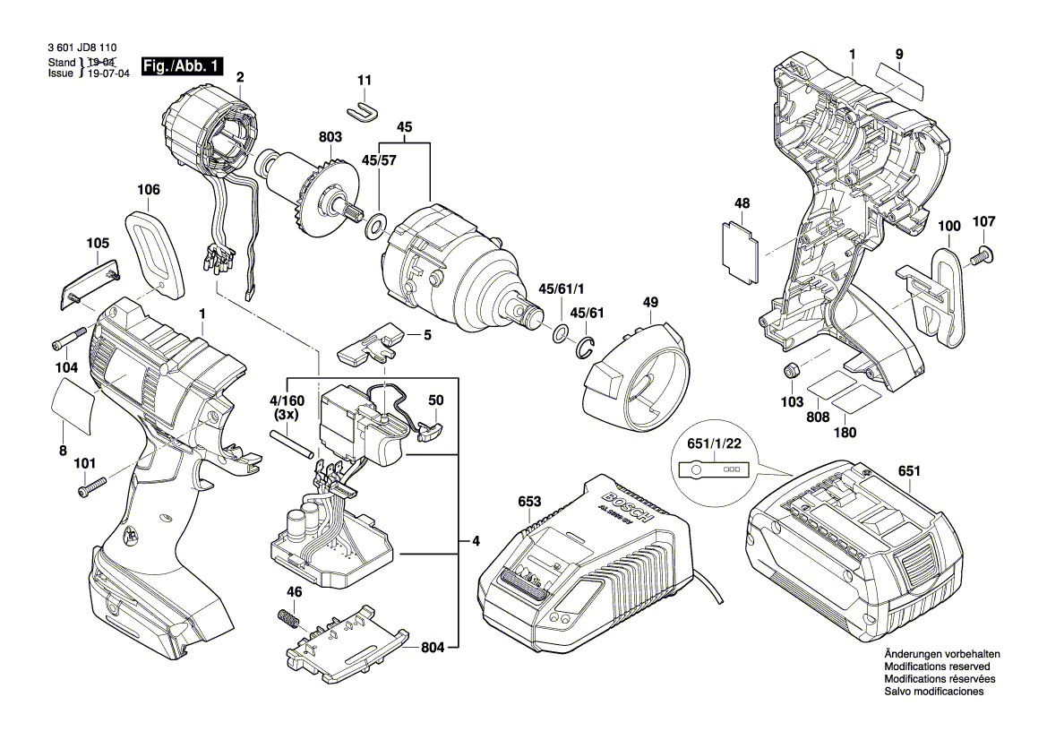 Новый подлинный Bosch 1600A01P7H предупреждающий этикетка