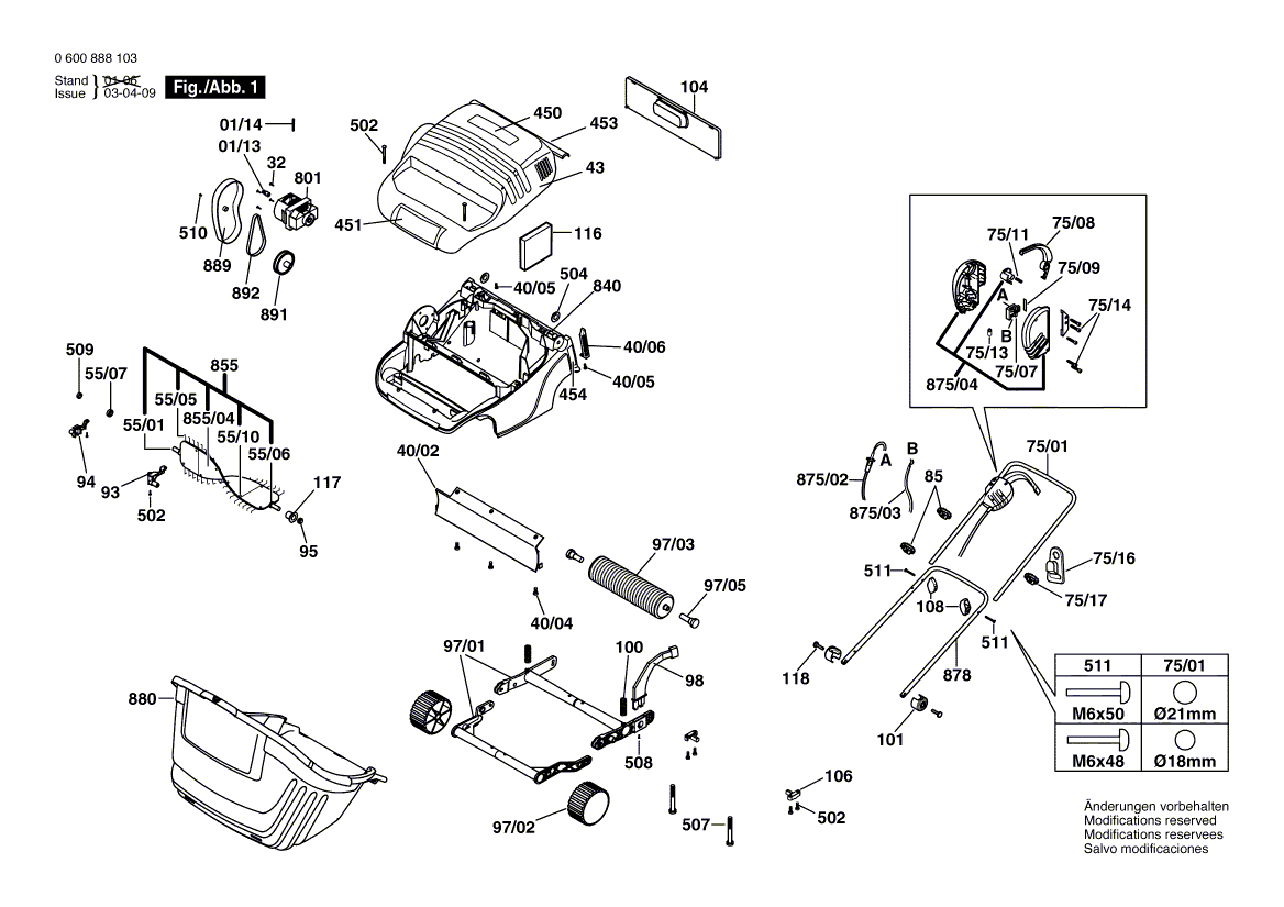 Nouvelle véritable poignée Bosch F016L62301