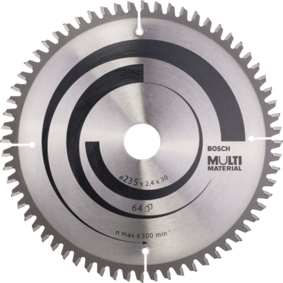 Ny äkta Bosch 2608640514 Multi Material Circular Saw Blade för handhållet