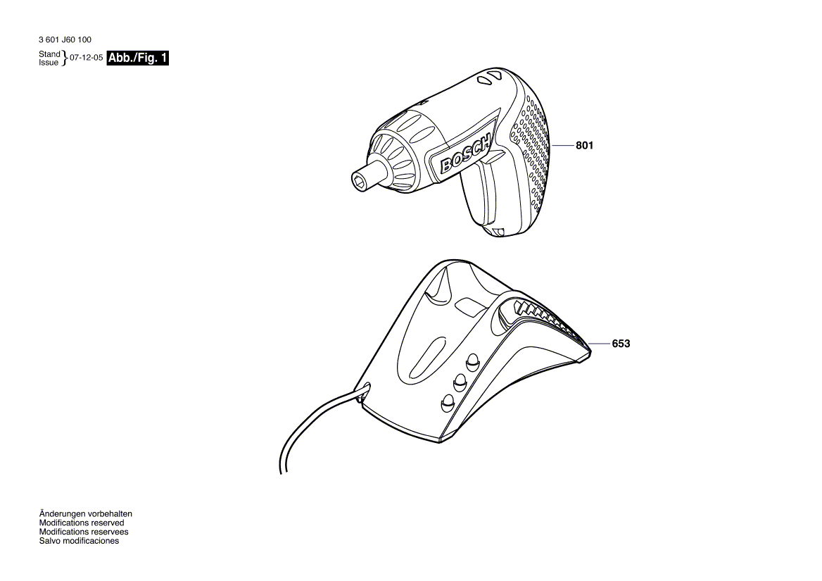 Новое подлинное зарядное устройство Bosch 2607225415