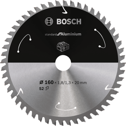 New Genuine Bosch 2608837757 Standard for Aluminium Circular Saw Blade For