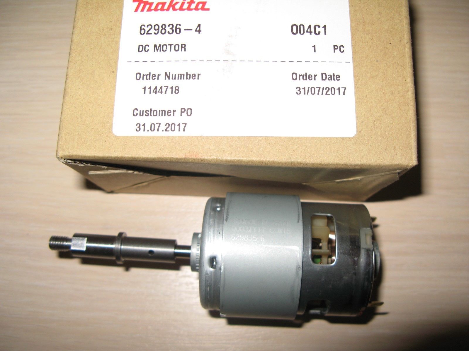 Nouveau authentique makita 629836-4 moteur BVR350