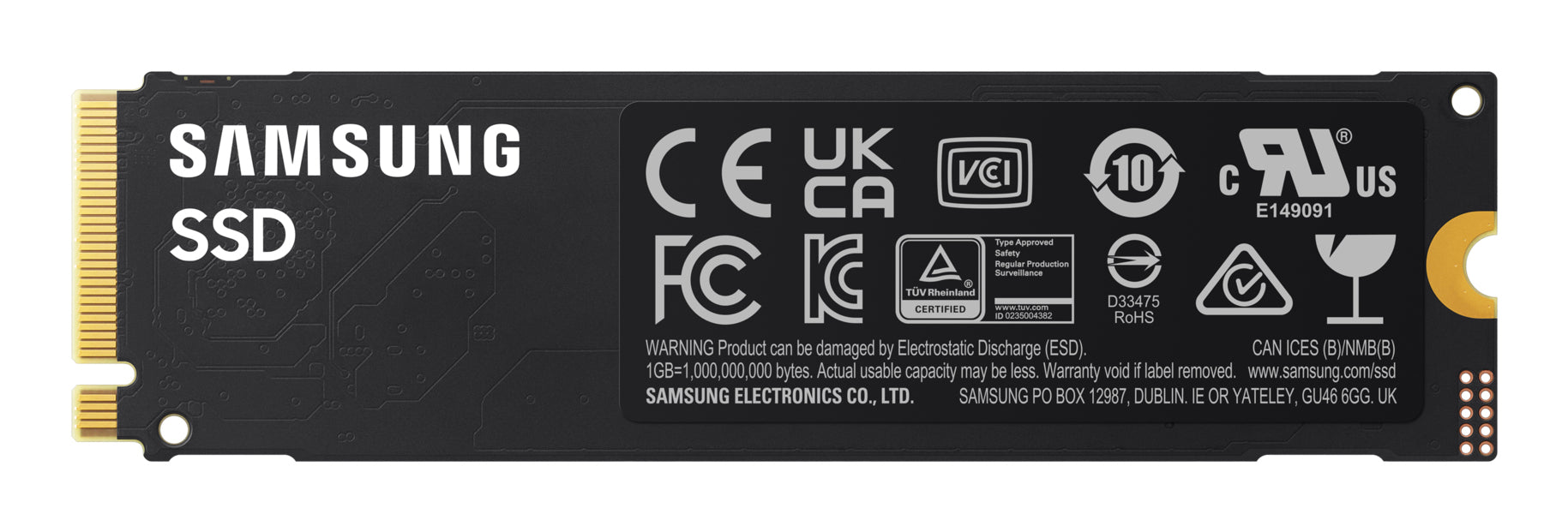 Samsung 990 PCIe 4.0 NVMe M.2 SSD 2TB