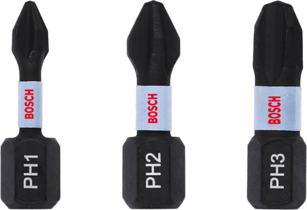 Nieuwe echte Bosch 2608522470 Impactregeling Phillips schroevendraaier Bit Pack voor