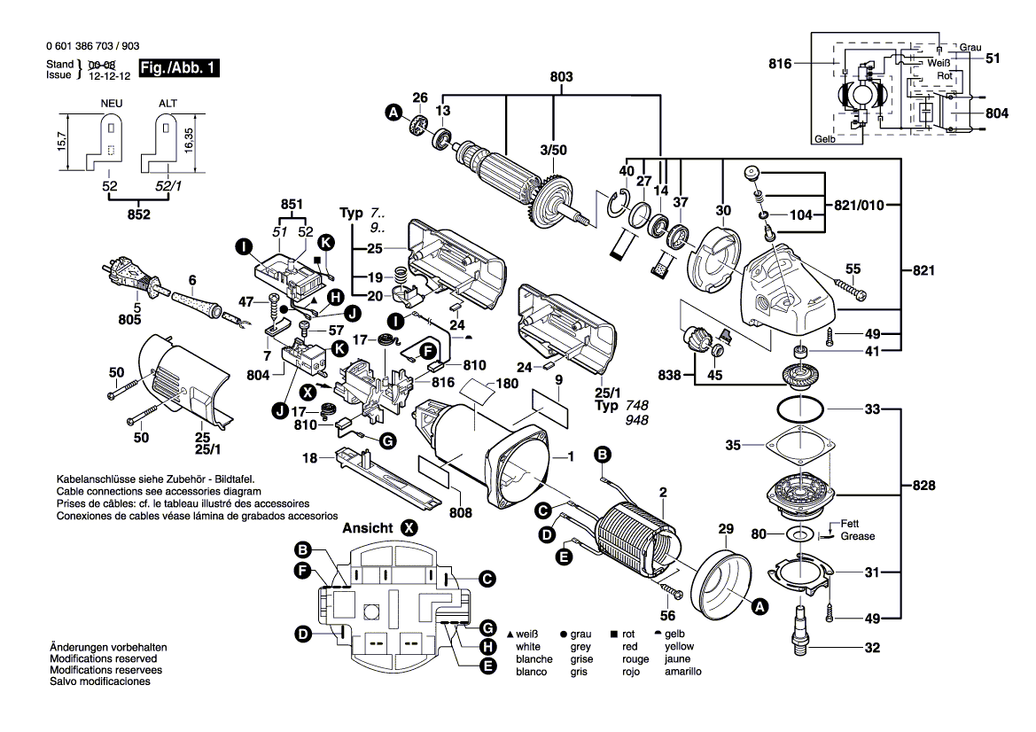 Nieuw echte Bosch 1607000f0s veld