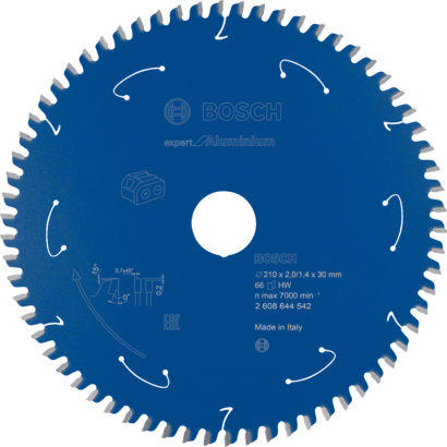 Ny äkta Bosch 2608644542 Expert för aluminiumcirkulär sågblad för