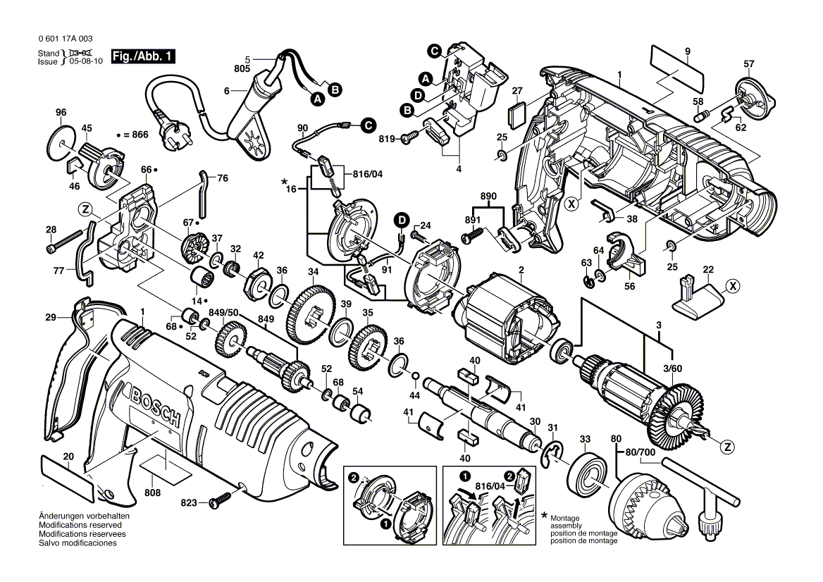 Neue Original Bosch 2600100066 Unterlegscheibe