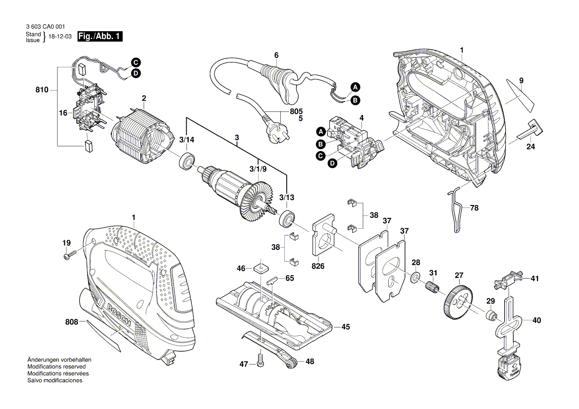 Ny ekte Bosch 160111A2JL -typeskilt