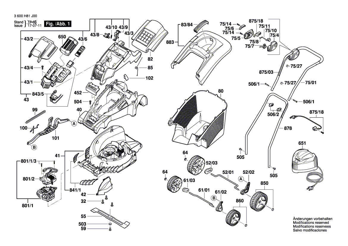 New Genuine Bosch F016104163 Switch Kit