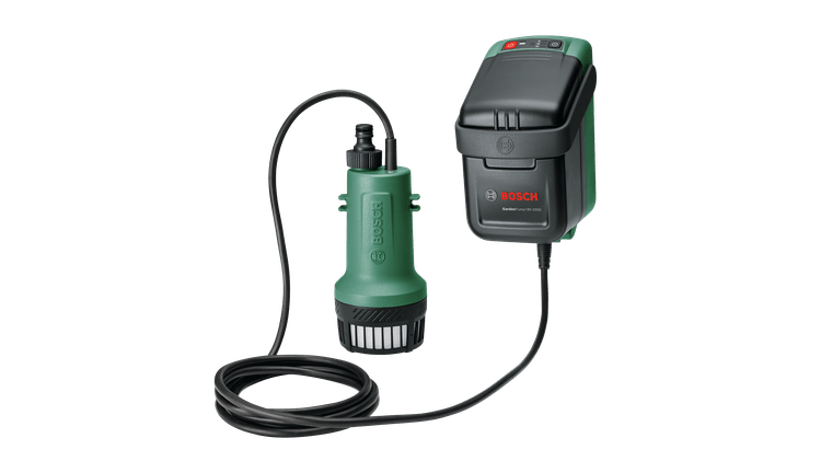 Nieuwe echte Bosch 06008C4202 Gardenpump 18V-2000 Draadloze regenwaterpompen