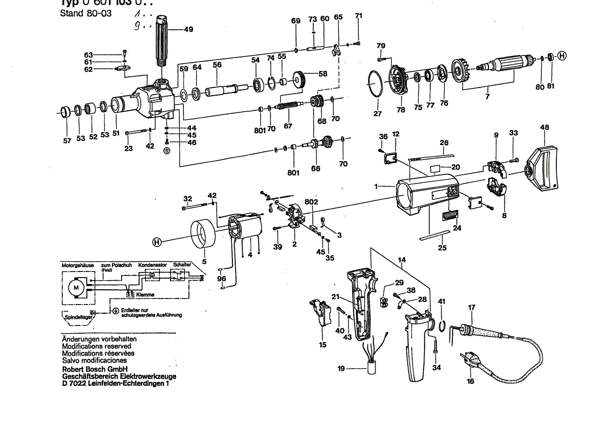 Neue Originalbuchse von Bosch 1600300902