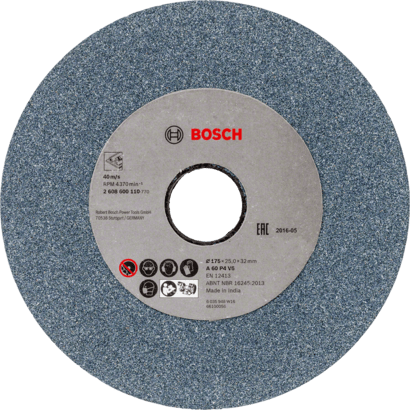 New Genuine Bosch 2608600110 Grinding Wheel for Double-Wheeled Bench Grinders