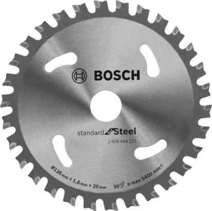 Новый оригинальный Bosch 2608644225 стандартный стальной дисковый пильный диск для аккумуляторной батареи