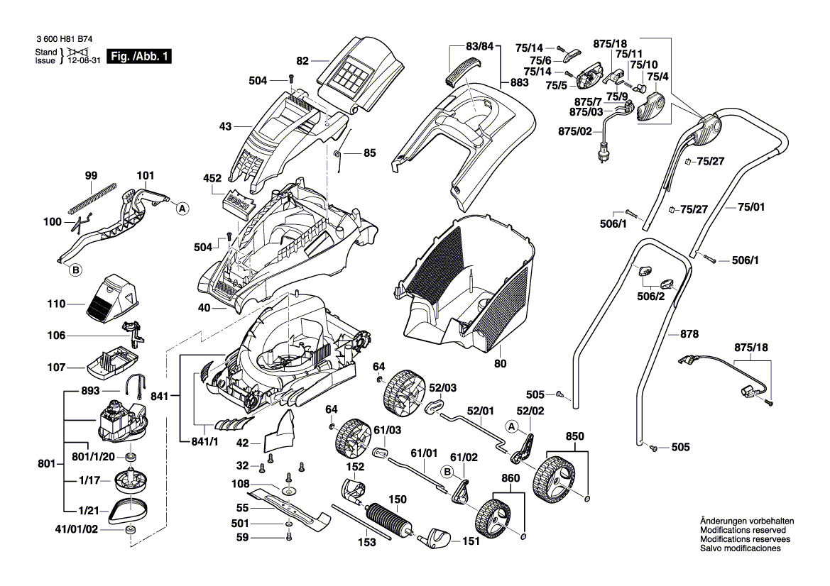 Nouveau véritable Bosch F016L65869 broche