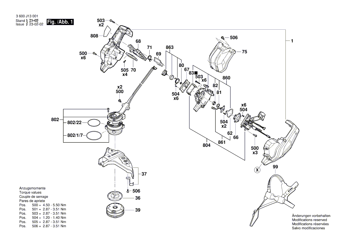 New Genuine Bosch F016L76451 Cutting line cartridge