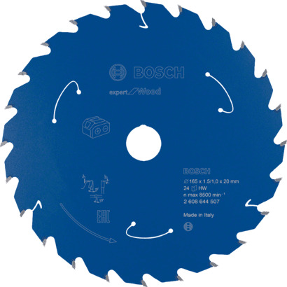 Nouveau véritable Bosch 2608644507 Expert pour la lame de scie circulaire en bois pour sans fil sans fil