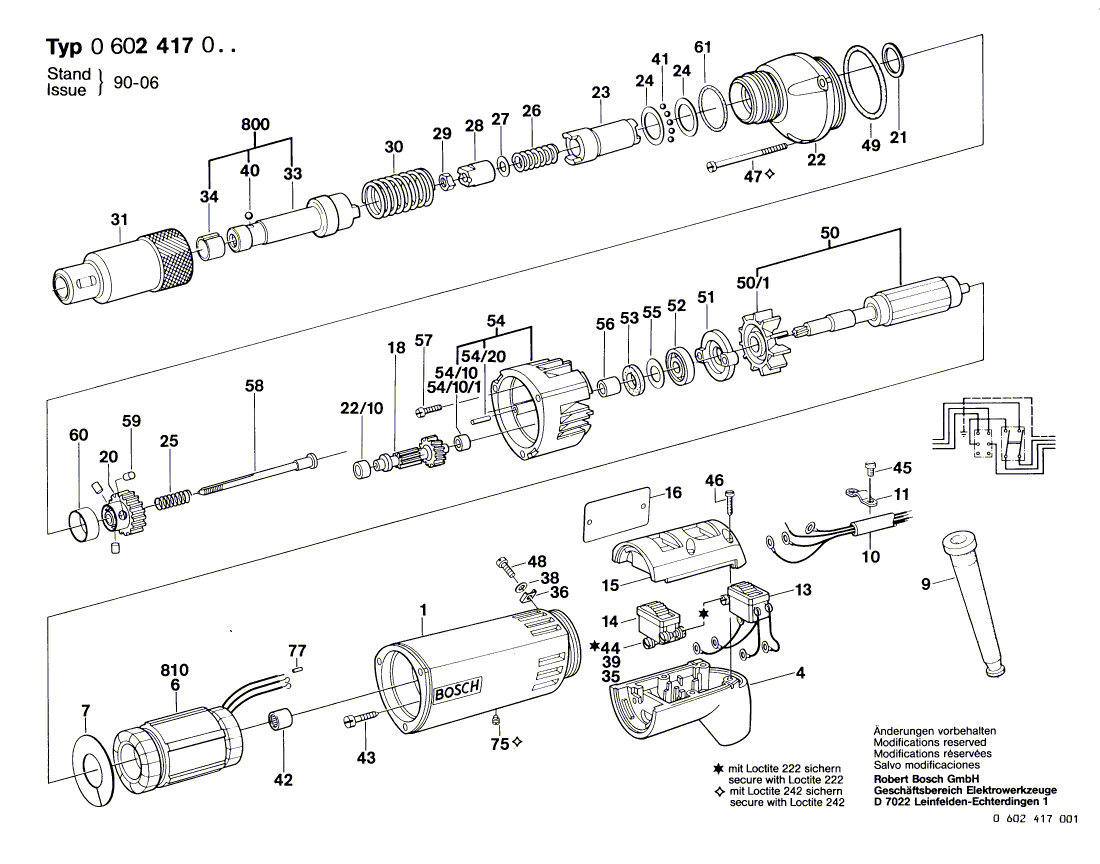 Ny äkta Bosch 3600100003 Plain Washer