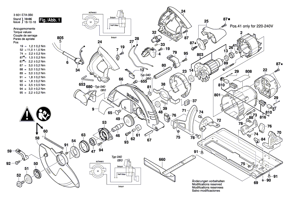 Nouveau authentique Bosch 1619p01153 Rendance