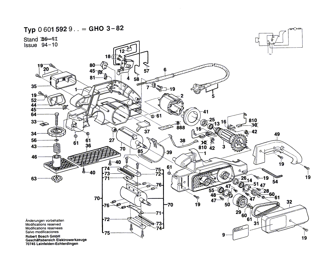 Neues Original Bosch 2600905052 Rillenkugellager