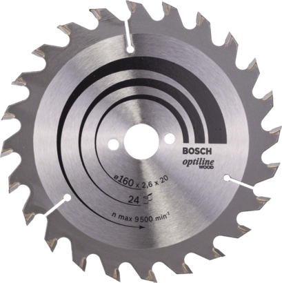 New Genuine Bosch 2608640596 Optiline Wood Circular Saw Blade