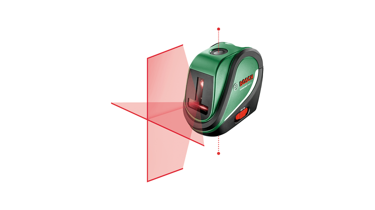 Nouveau véritable bosch 0603663802 Laser à ligne transversale de niveau 2