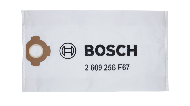 Uusi aito Bosch 2609256F67 Fleece -suodatinpussit pölysäkit