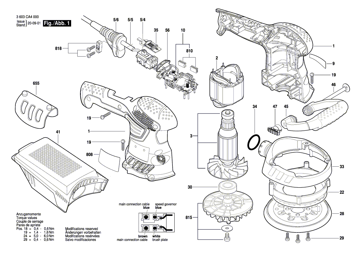 Nouveau véritable champ Bosch 2609007868