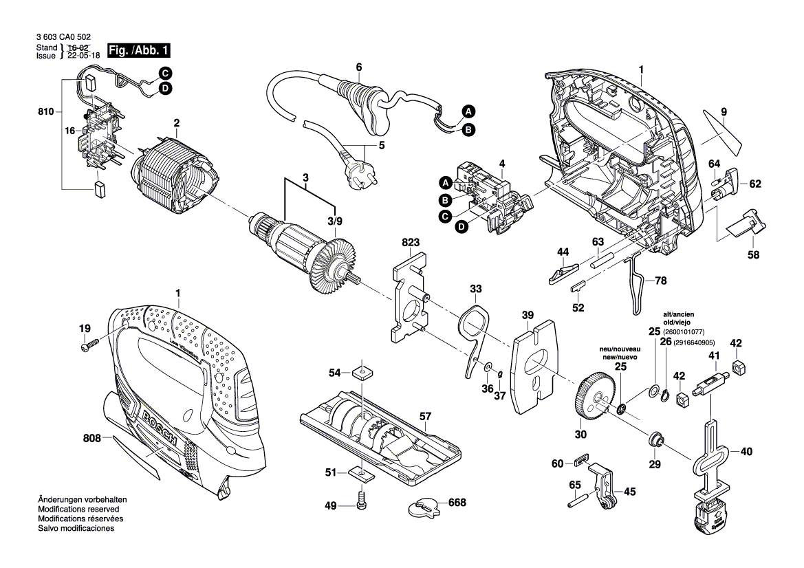 NEU EURNISCHE BOSCH 160111A2K3 -Namenschild