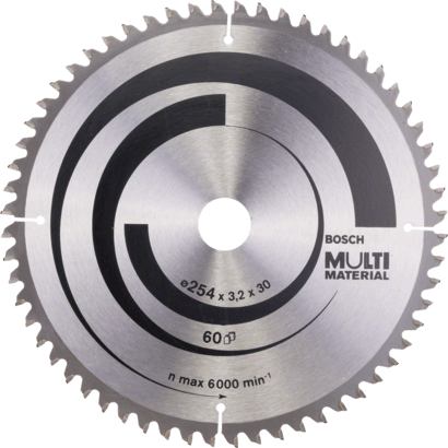 Nieuwe echte Bosch 2608640449 Multi Material Circular Saw Blade