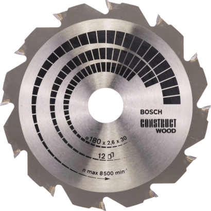 Новый оригинальный пильный диск Bosch 2608640632 Construct Wood для ручного пиления