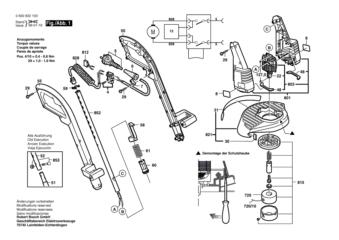 Neue echte Bosch 1600703026 Grommet