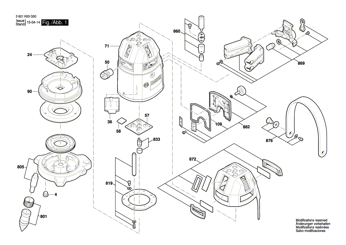 Neuer Original-Gehäusedichtring 1619PA8271 von Bosch