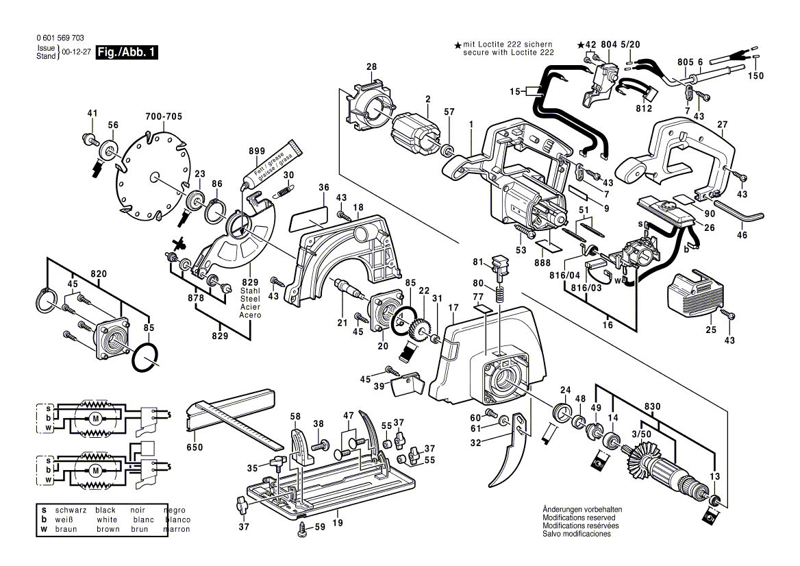 New Genuine Bosch 1605806444 Gear Housing