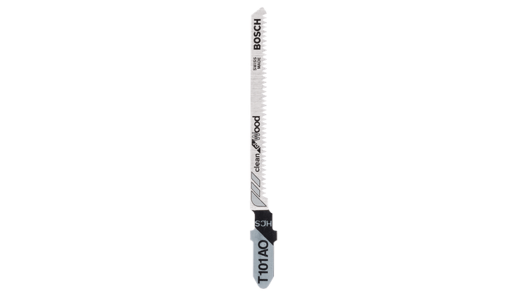 Ny äkta Bosch 2609256723 T101AO Jigsaw Blade HCS Jigsaw Blades för trä