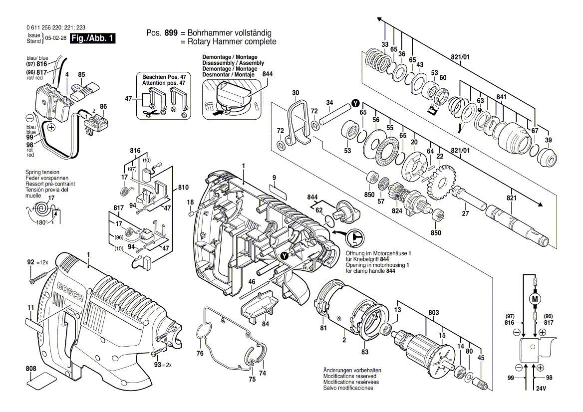 Ny ekte Bosch 1601016013 innsatt del