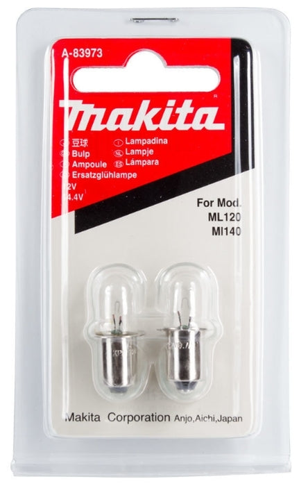 Makita A-83973 pære satt for 12V til 14.4V fakler