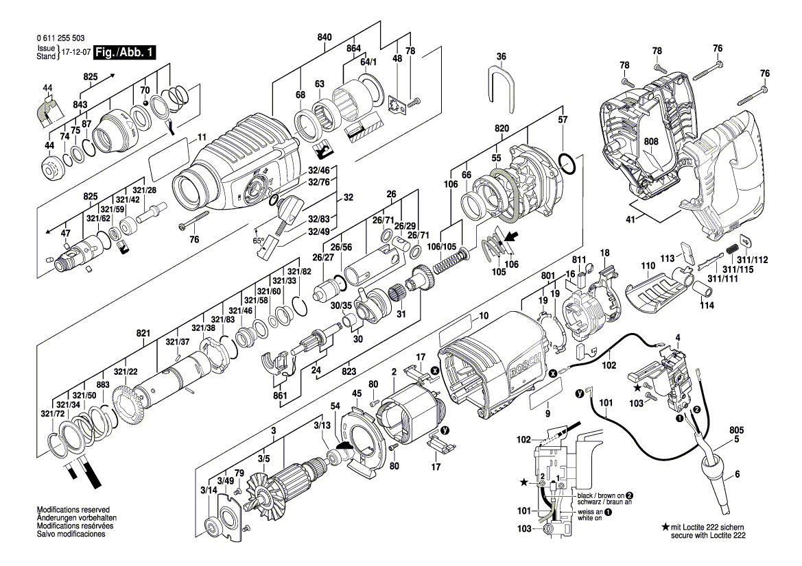 Новая подлинная крышка ручки Bosch 1615132113