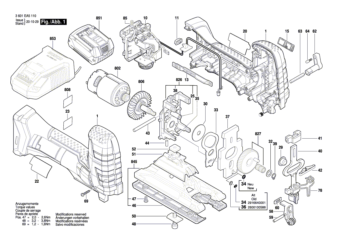 Neue echte Bosch 160111c409 Referenzplatte