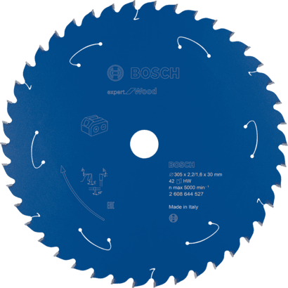 Nieuwe echte Bosch 2608644527 Expert voor Wood Circular Saw Blade voor draadloos